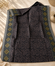 Load image into Gallery viewer, Handwoven printed tussar silk saree
