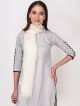 Load image into Gallery viewer, Tussar and FIlature silk stole