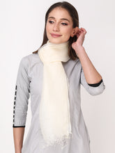 Load image into Gallery viewer, Tussar and FIlature silk stole
