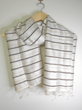 Load image into Gallery viewer, Tassar, Dupion and katia silk stole