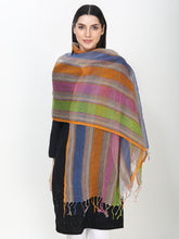 Load image into Gallery viewer, Silk cotton multi-colour stole
