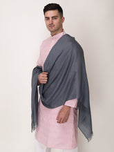Load image into Gallery viewer, Grey color unisex winter stole
